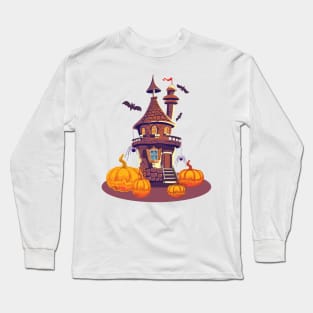 Halloween castle Long Sleeve T-Shirt